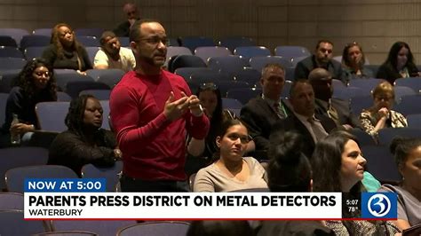 Parents In Waterbury Press District On Possibility Of Metal Detectors