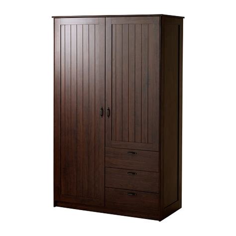 Keep clothing neatly organized with ikea wardrobes and armoires in a variety of sizes, styles and interior organization options to fit your. MUSKEN Wardrobe with 2 doors - brown - IKEA