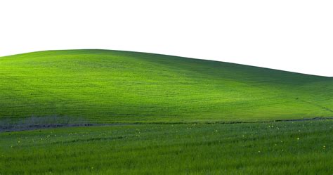 Windows Xp Bliss With Transparent Sky Hd Wallpapers