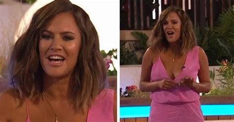 love island fans slate caroline flack s finale dress as going braless backfires daily star