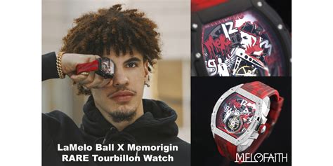 Nba All Star Lamelo Ball And Memorigin Partners To Launch New Watch