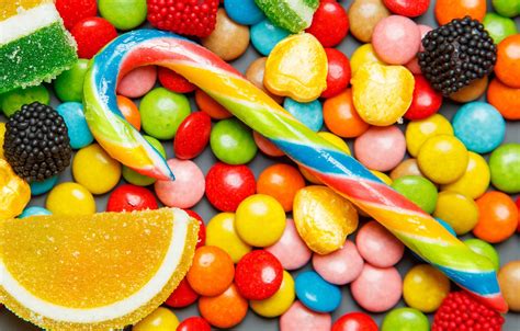 Wallpaper Colorful Candy Sweets Lollipops Sweet Candy Lollipop