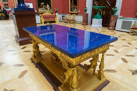 Lapis Table In The Hermitage St Petersburg Russia 516