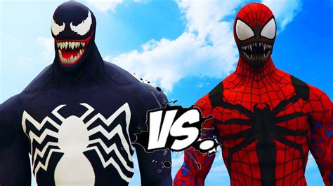 Spider Carnage Vs Venom Epic Villains Battle Death Match Youtube