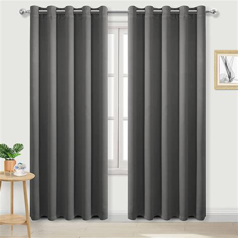 Dwcn Blackout Curtains For Bedroom Thermal Insulated Room Darkening