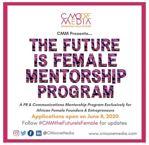 The Future Is Female Mentorship Program 2020