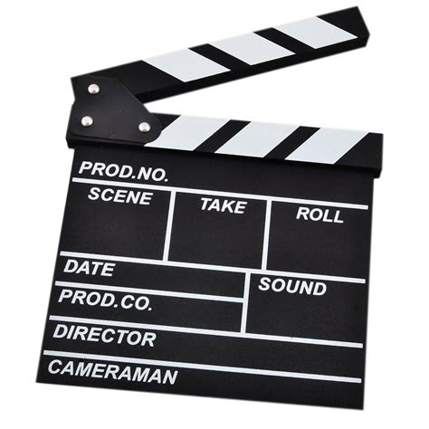Clapboard Directors Clapper Board Film Cut Action Scene