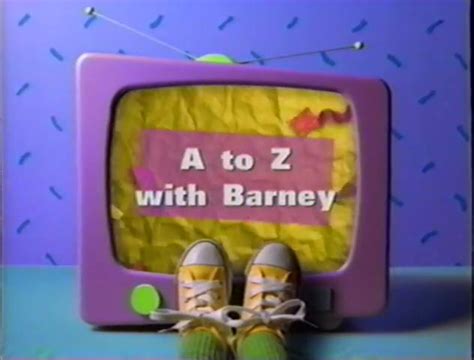 Image A To Z With Barney Barney Wiki Fandom Powered By Wikia