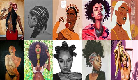 The Black Simmer Urban Art Black Queens By Simtember