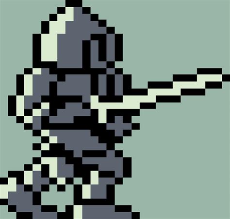Pixel Warrior Large By Starsarebent On Deviantart