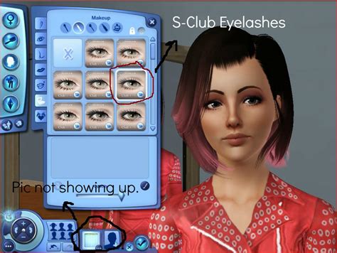 Mod The Sims S Club Eyelashes
