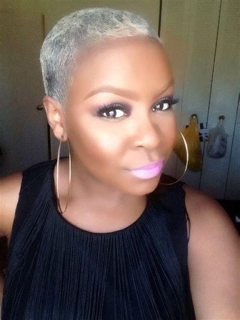 Short Hairstyles For Black Women With Gray Hair 55 New Best Short