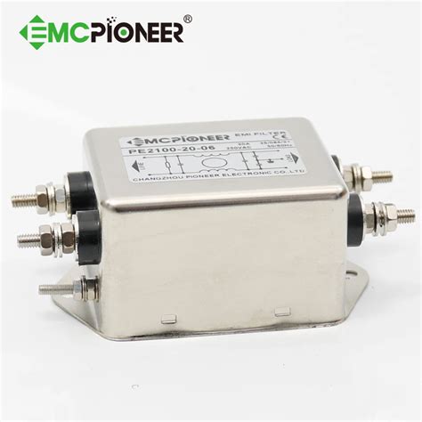 Optical Single Phase 20a Pe2100 Mains Interference Rf Noise Filter