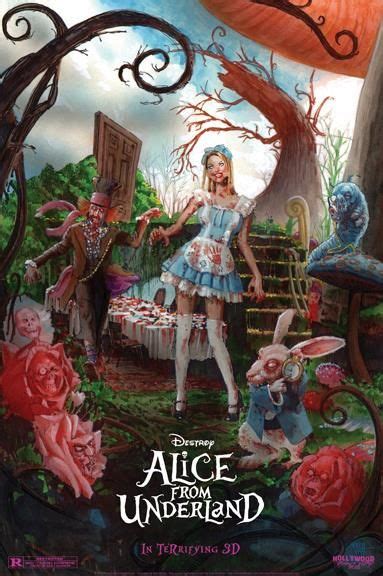 Pin By Andrea Lujan On Zombies Alice Movie Poster Art Alice In Wonderland
