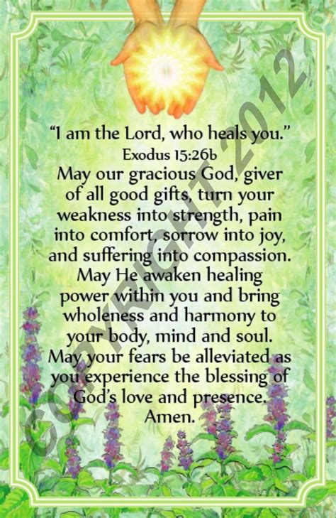 Healing Power Of Prayer Quotes Quotesgram