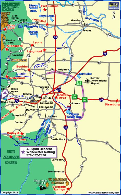 Evergreen Colorado Map Secretmuseum