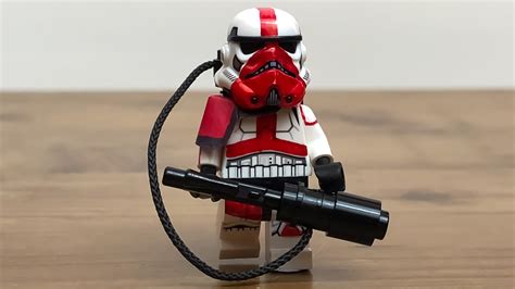 How To Make A Custom Lego Incinerator Trooper Custom Lego Star Wars
