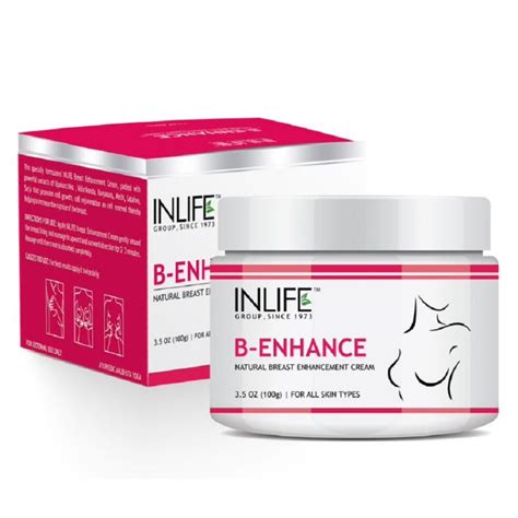 inlife b enhance natural breast cream 100g herbaldealcare ayurvedic herbal unani