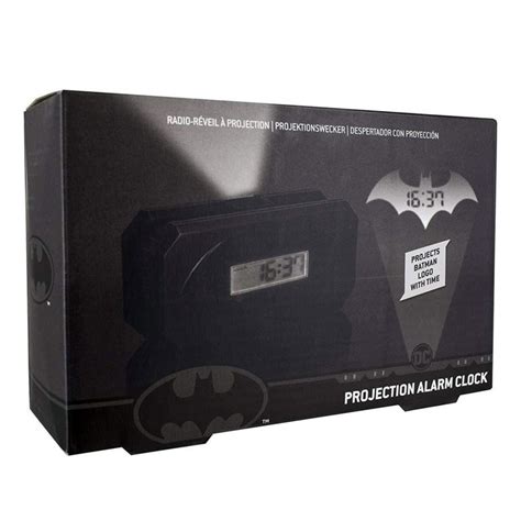 Batman Bat Signal Projection Alarm Clock Geekalerts