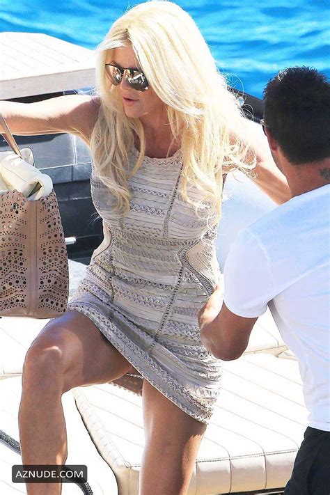 Victoria Silvstedt Upskirt Without Panties In Cannes 20052016 Aznude
