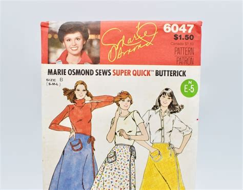 marie osmond sews butterick sewing pattern vintage … gem