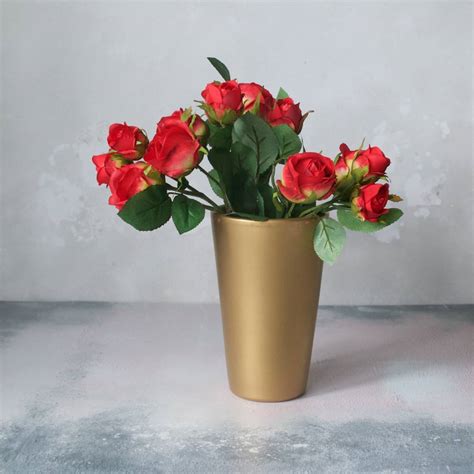 Find the perfect tiffany & co. Tall Gold Vase By Abigail Bryans Designs ...