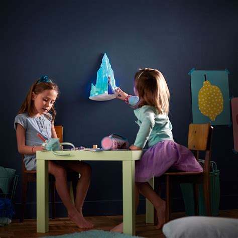 Disney Frozen Elsa 3d Wall Light Childrens Bedroom Night Light Free Pp