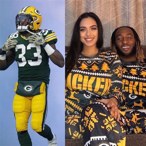 Green Packers Player And His Lovely Wife Blackmeetswhite