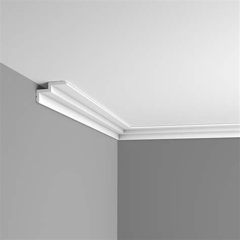 Used with a drop ceiling system. Cove Molding Lighting | Crown molding lights, Crown ...