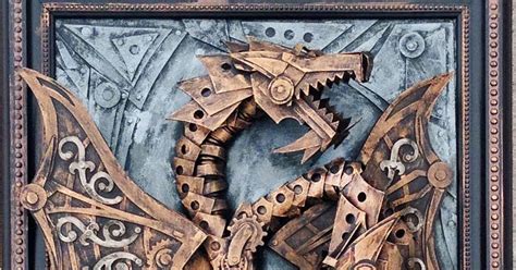 Simply Creative Steampunk And Dieselpunk Paper Sculpture By Lance Oscarson