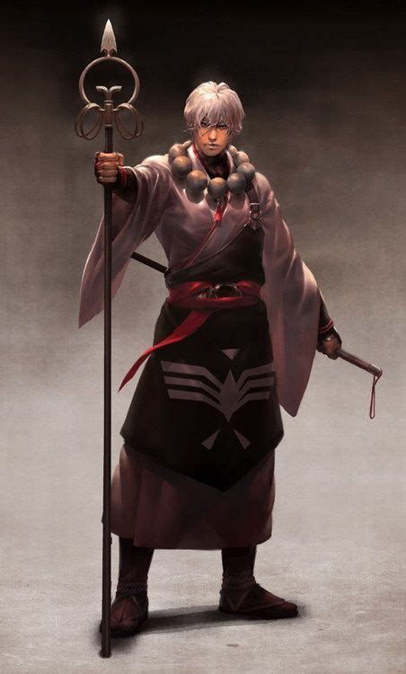 It Is How The Monk Should Looks Like Monks Robe And Khakkhara His