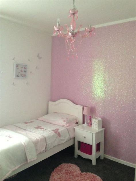 Inspiring Glitter Wall Paint To Make Over Your Room 29 Girls Bedroom