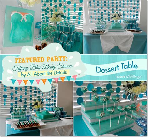 Tiffany Blue Baby Shower By All About The Details