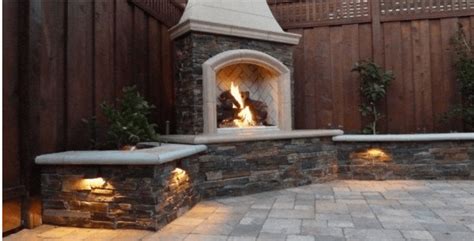 What Does An Outdoor Fireplace Cost Morton Stones