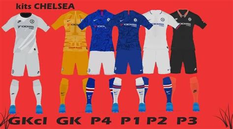 Chelsea Kits Season 2019 2020 Pes 2017