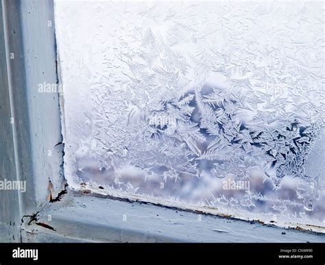 Frost On Window Hi Res Stock Photography And Images Alamy