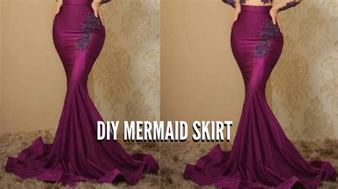 Diy Mermaid Skirt Learn To Cut And Sew A Mermaid Skirt Using Slash And