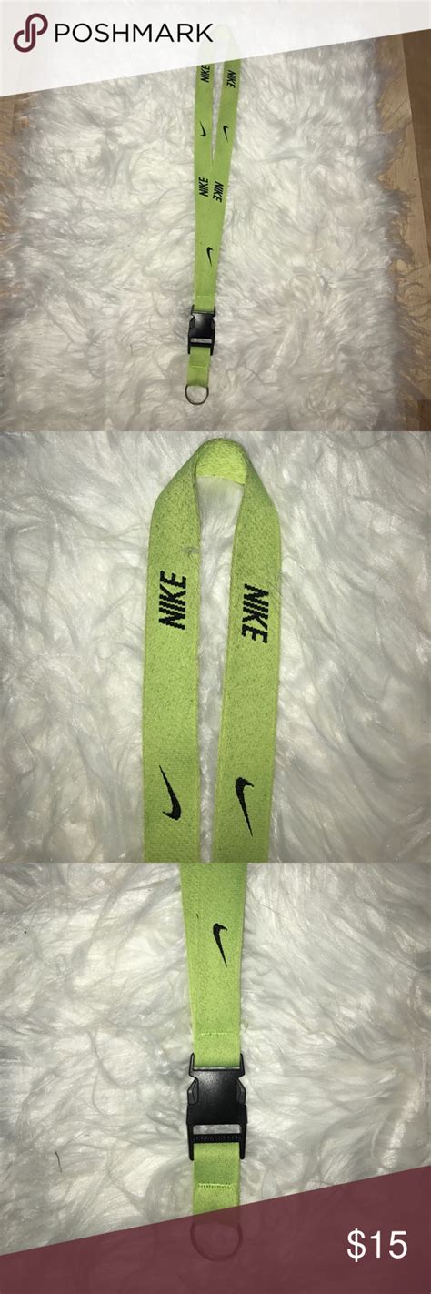 Nike Neon Green Lanyard This Lanyard Has Been Used But Is Still In