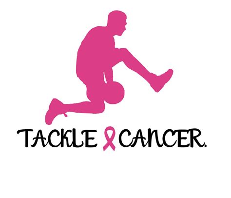 Tackle Cancer Svg Png Downloadable Breast Cancer Awareness Etsy