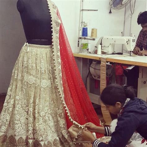 no comparisons to the beauty of hand work ornate embroidery a zaffran ensemble in progress for