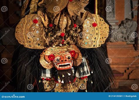 Balinais Barong Rituel Danse à Ubud Bali Indonésie Image Stock Image