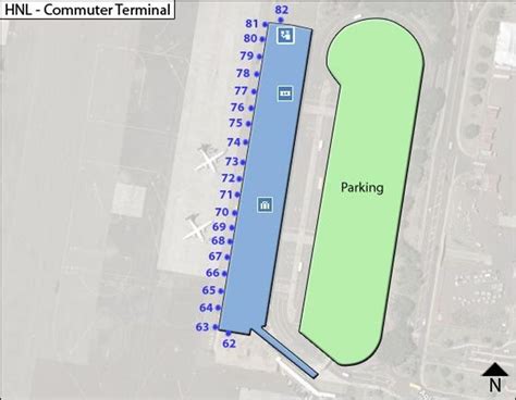 Honolulu Airport Map Hnl Terminal Guide