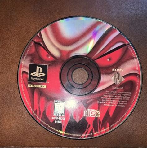 Twisted Metal 2 Black Label Sony Ps1 Playstation Psone Game Disc Only