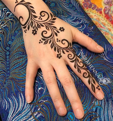 25 Stylish Back Hand Henna Designs Idea For Bridal Simple Henna