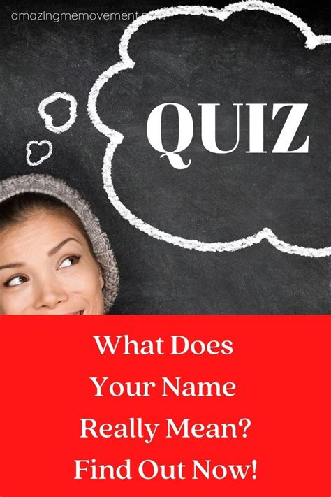 What Does My Name Mean Find Out With This Fun Quiz In 2020