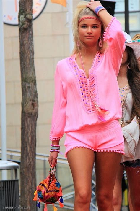 Street Style Pink Girly Fashion