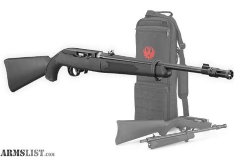 Armslist For Sale Ruger 1022 Takedown Rimfire Rifle W Threaded