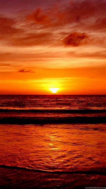 Sunset Iphone Wallpapers Nice Wallpaperboat Android Orange