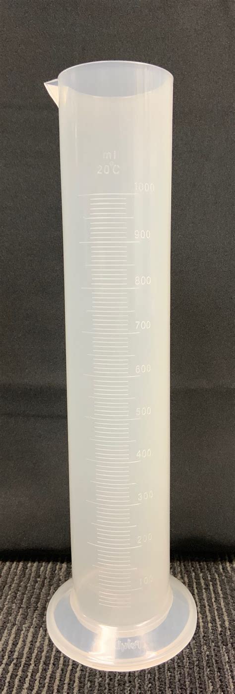 1000ml Plastic Graduated Cylinder Klm Bio Scientific