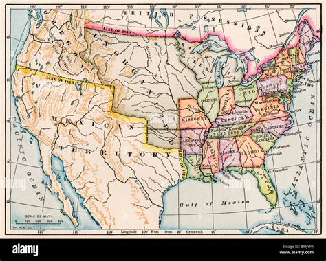 1830 Territory Map Of Us Map